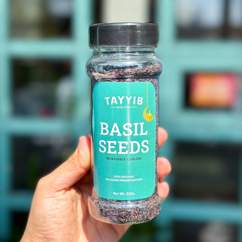 Basil Seeds 220g - Tayyib Store - Tayyib Store - Lahore