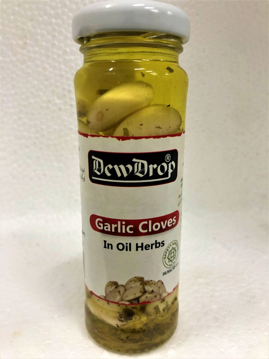 Garlic Cloves In Oil Herbs 100g TAYYIB