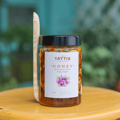 Honey with Mixed Nuts 410g - TAYYIB - Tayyib Foods - Lahore