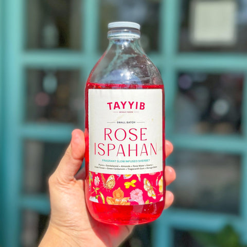 Rose Ispahan Sherbet 500ml - Tayyib Store - Tayyib Foods - Lahore