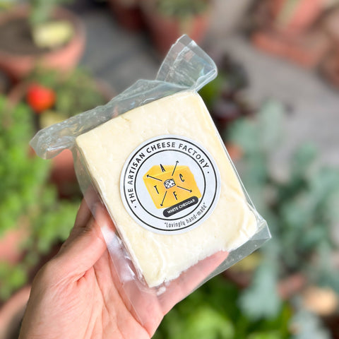 White Cheddar Cheese 150g - Tayyib Store - Artisan Cheese - Lahore