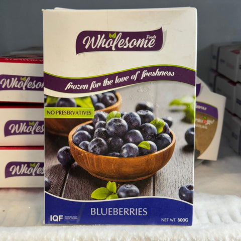 Wholesome Blueberries (frozen) 300g - Tayyib Store - Wholesome Foods - Lahore