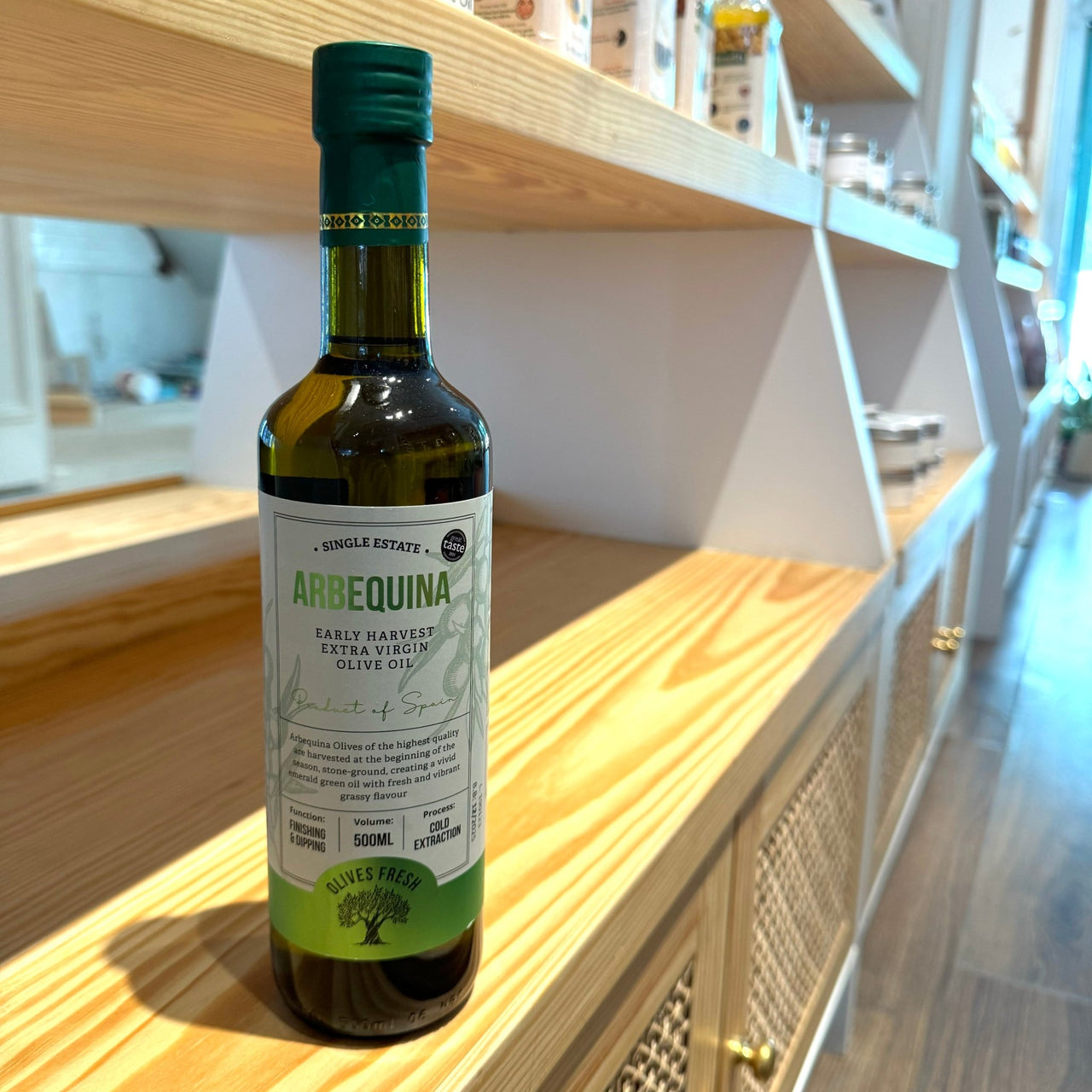 Arbequina Extra Virgin Olive Oil 500ml – Tayyib Store