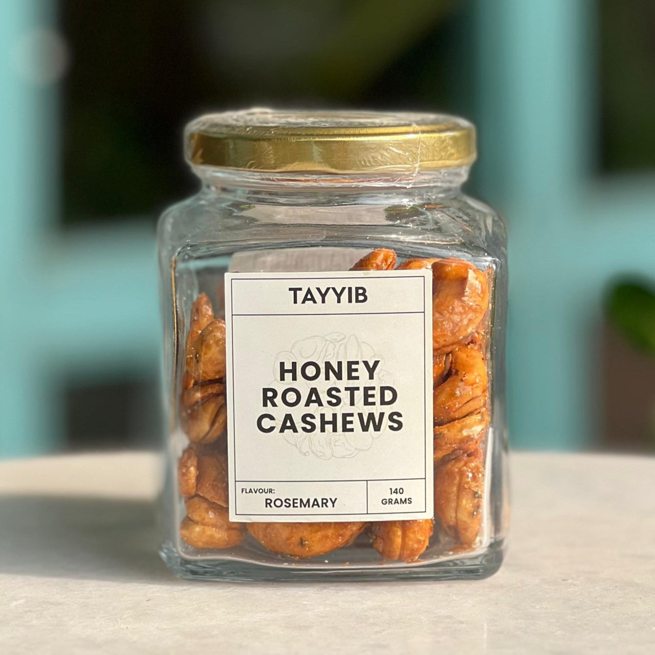 Honey Roasted Cashews (Rosemary) 140g – Tayyib Store
