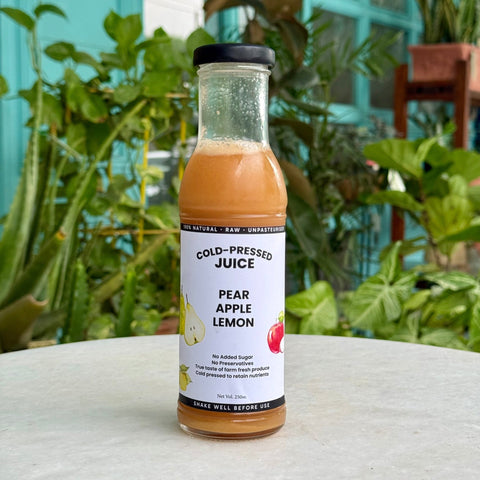 Pear & Apple Cold Pressed Juice 250ml - Tayyib Store - Tayyib Foods - Lahore