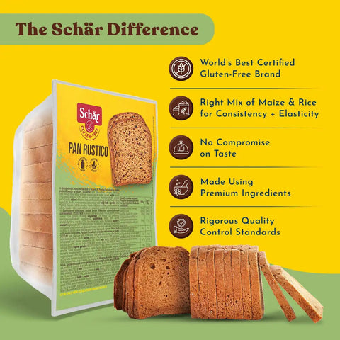 Schar Pan Rustico 250g - Tayyib Store - Schar - Lahore