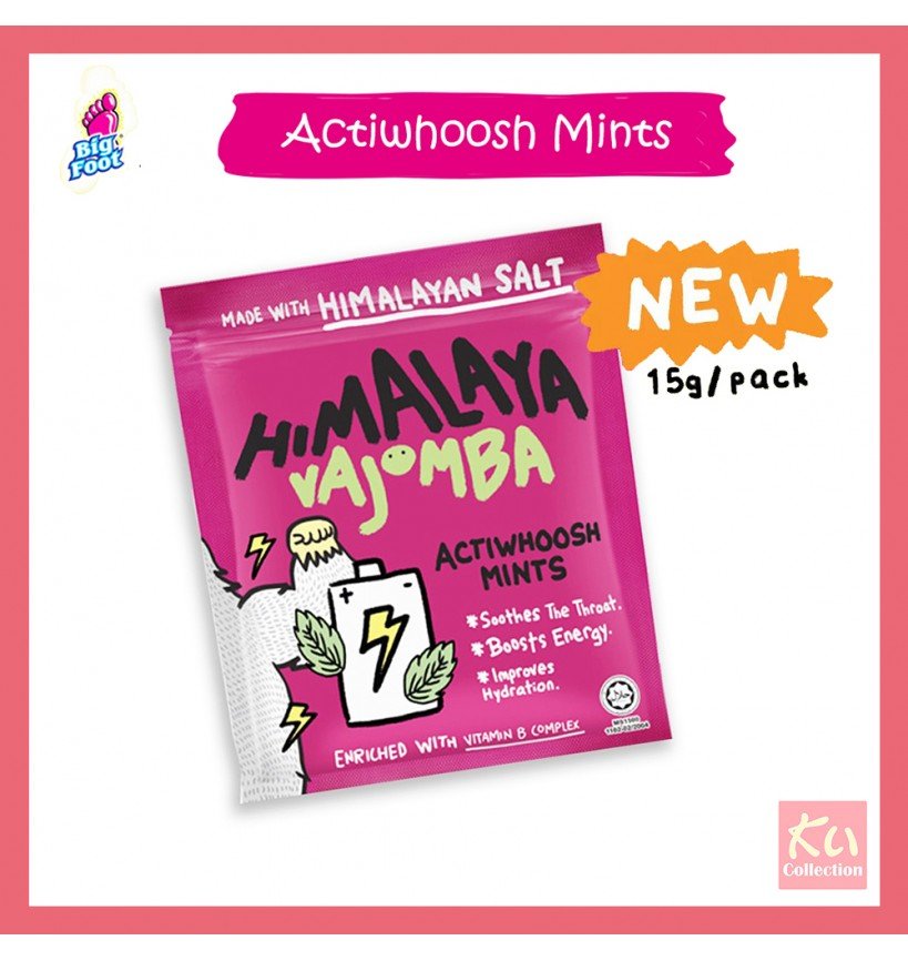 Actiwhoosh Mints Candy 15g - TAYYIB - Himalaya Vajomba - Lahore