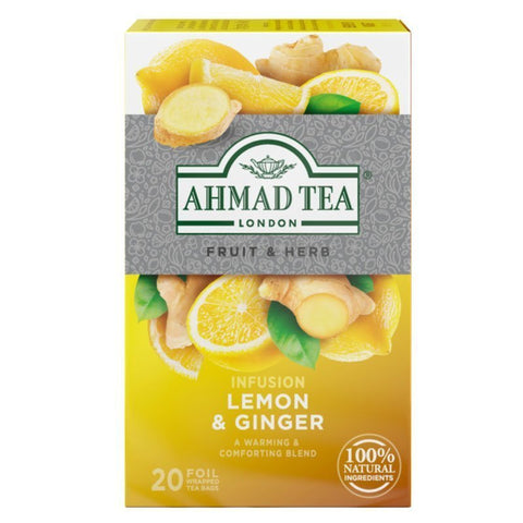 Ahmad Tea Lemon Ginger 30g - TAYYIB - Ahmad Tea - Lahore