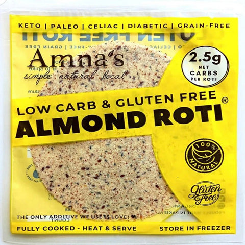 Almond Roti (Keto) - TAYYIB - Amna's Natural - Lahore