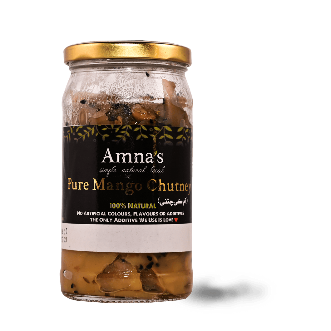 AN Mango Chutney 300g - TAYYIB - Amna's Natural - Lahore