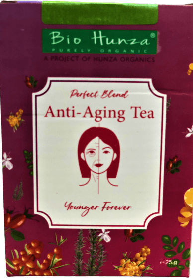 Anti Aging Tea 25g - TAYYIB - Bio Hunza - Lahore