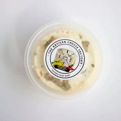 Artisan Cottage Cheese (Olive & Chilli) 200g - TAYYIB - Artisan Cheese - Lahore