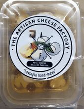 Load image into Gallery viewer, Artisan Feta Cheese Balls in Chilli Oil 100g - TAYYIB - Artisan Cheese - Lahore