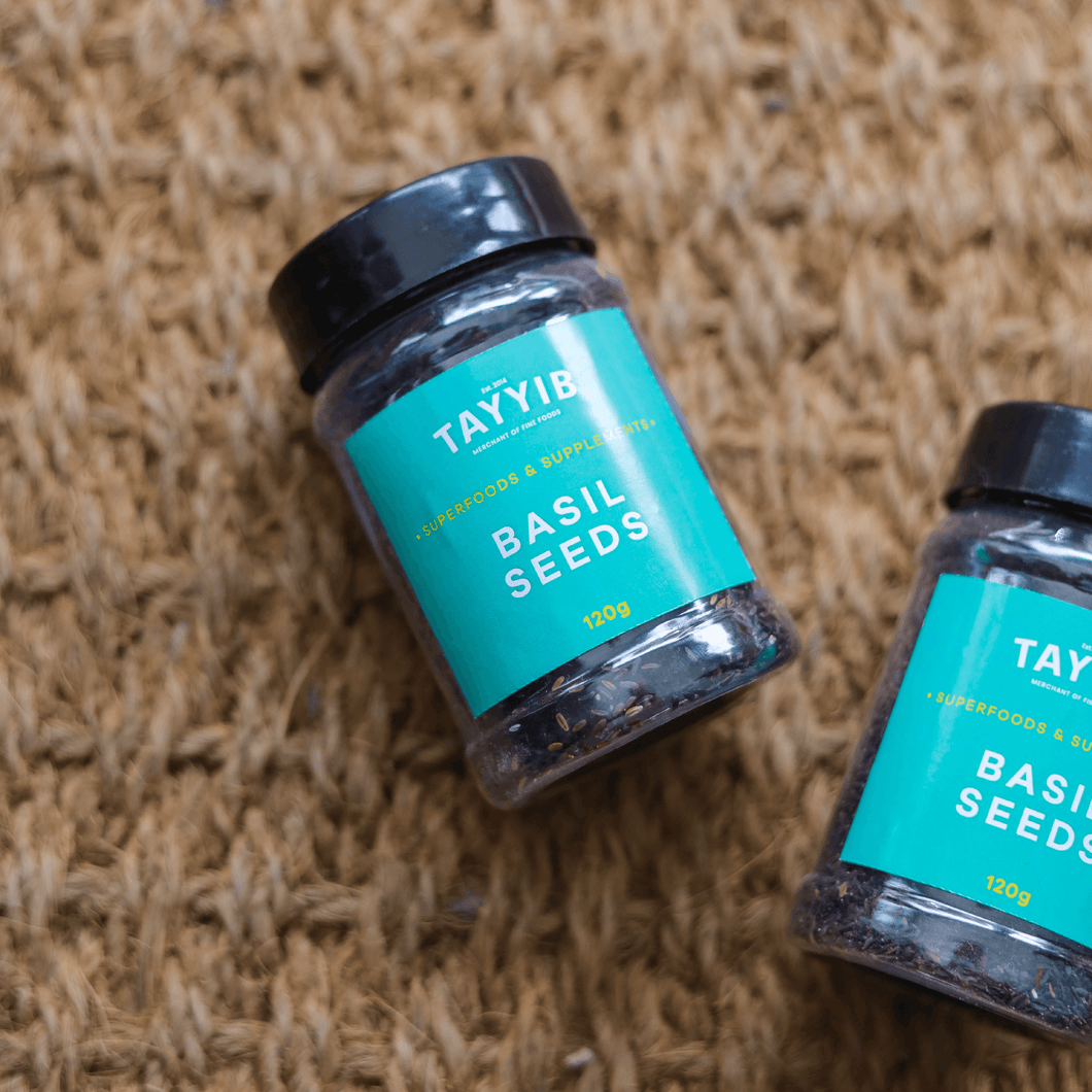 Basil Seeds 120g - TAYYIB - Tayyib Foods - Lahore