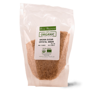 Bio Hunza Brown Sugar Crystal 400g - TAYYIB - Bio Hunza - Lahore