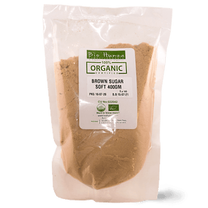 Bio Hunza Brown Sugar Soft 400g - TAYYIB - Bio Hunza - Lahore