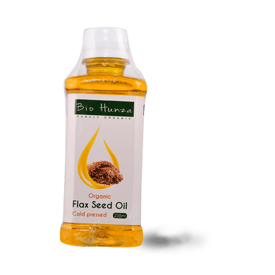 Bio Hunza Flaxseed Oil 235ml - TAYYIB - Bio Hunza - Lahore