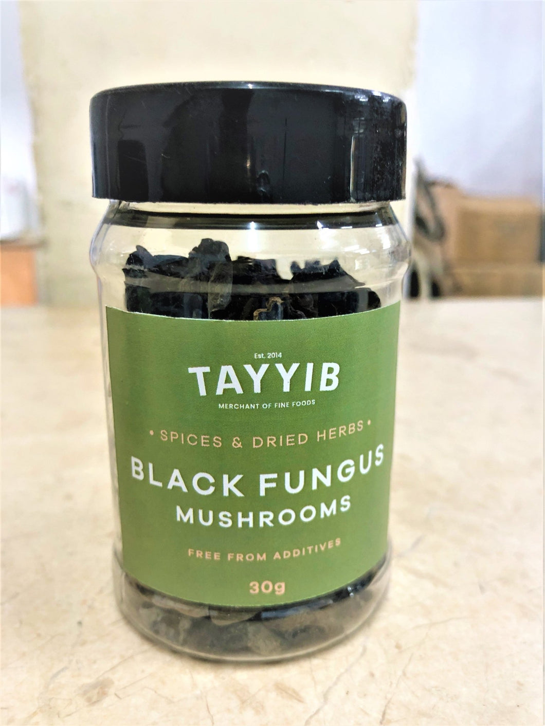 Black Fungus Mushrooms 30g - TAYYIB - Tayyib Foods - Lahore