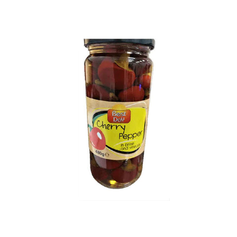Cherry Pepper (in brine & Vinegar) 480g - TAYYIB - Best Day - Lahore
