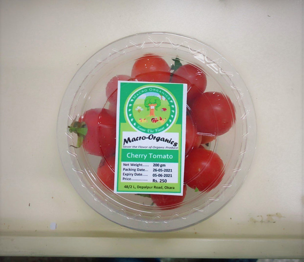 Cherry Tomato Macro organic 200g - TAYYIB - Macro Organics - Lahore
