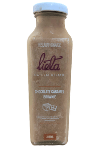Chocolate Caramel Browine Shake 315ml - TAYYIB - Lieta Gelato - Lahore
