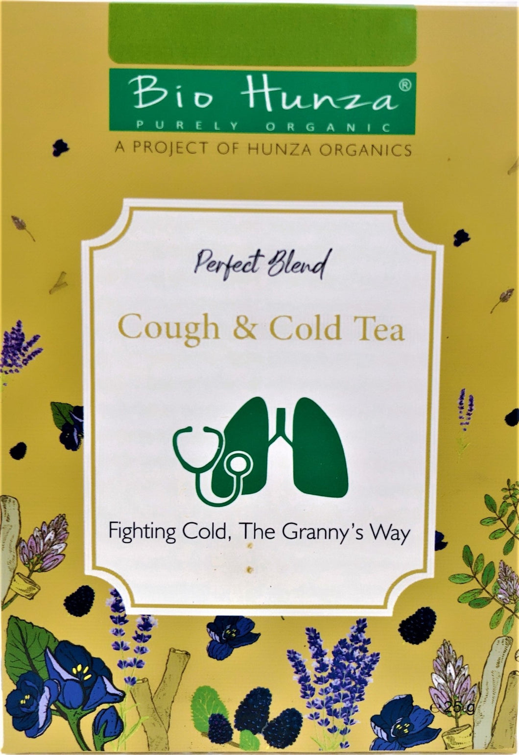 Cough Cold Tea 25g - TAYYIB - Bio Hunza - Lahore