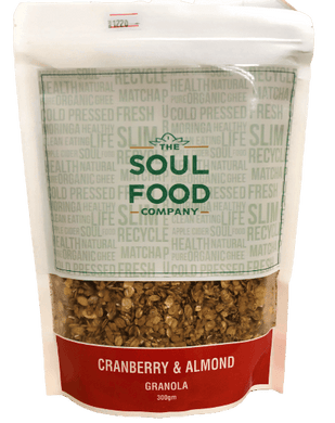 Cranberry Almond Granola 300g - TAYYIB - Soul Foods - Lahore