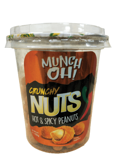 Crunchy Nuts Hot Spicy Peanuts 150g - TAYYIB - Munch OH - Lahore