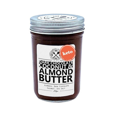 Dark Choc Coconut & Almond Butter (Keto) 200g - TAYYIB - Thoughtful Kitchen - Lahore