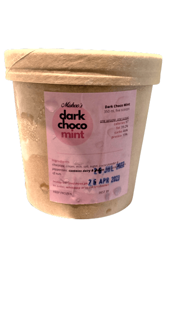 Dark Choco Mint - TAYYIB - Mishoo's - Lahore