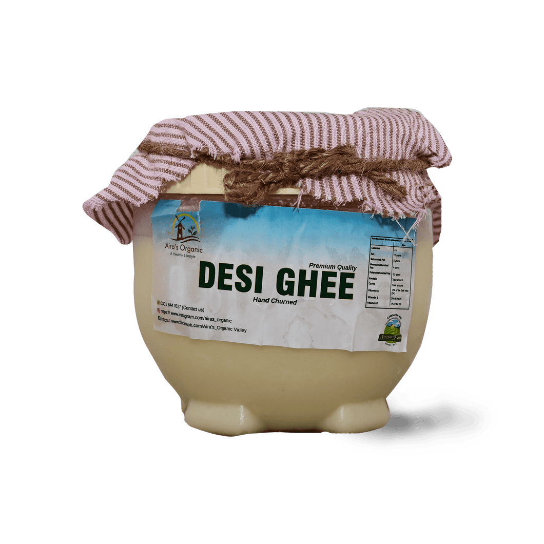 Desi Ghee (Buffalo) 500g - TAYYIB - Aira's Organic - Lahore