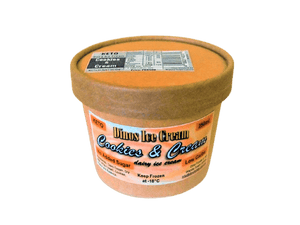 DF Keto Cookies&Cream Icecream 250ml - TAYYIB - Dino Foods - Lahore