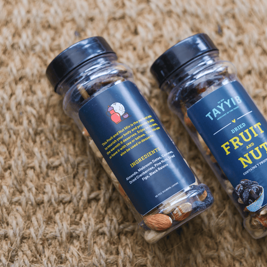 Dried Fruit & Nut Mix 180g - TAYYIB - Tayyib Foods - Lahore
