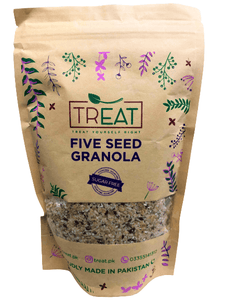 Five Seed Granola (Sugar Free) 360g - TAYYIB - Treat - Lahore