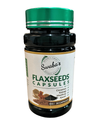 Flaxseed Capsules - TAYYIB - Swaba's - Lahore