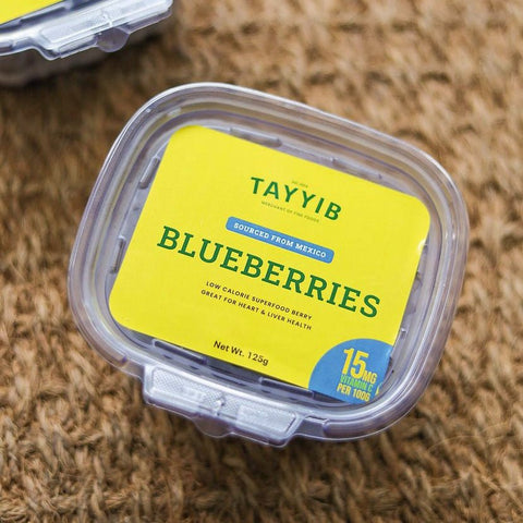 Fresh Blueberries 125g - TAYYIB - Tayyib Foods - Lahore