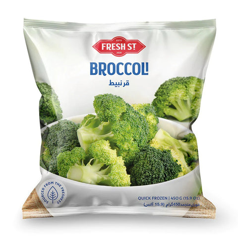 Fresh St Broccoli (Frozen) 450g - TAYYIB - fresh St - Lahore