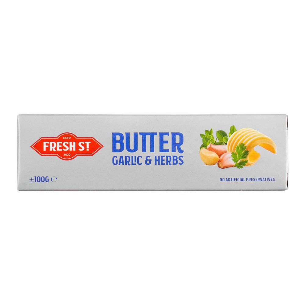 Fresh St Garlic Herbs Butter 100g - TAYYIB - fresh St - Lahore