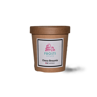 Frosti Choco Brownie Gelato - TAYYIB - magic foods enterprises - Lahore
