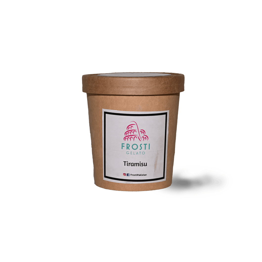 Frosti Tiramisu Gelato - TAYYIB - magic foods enterprises - Lahore