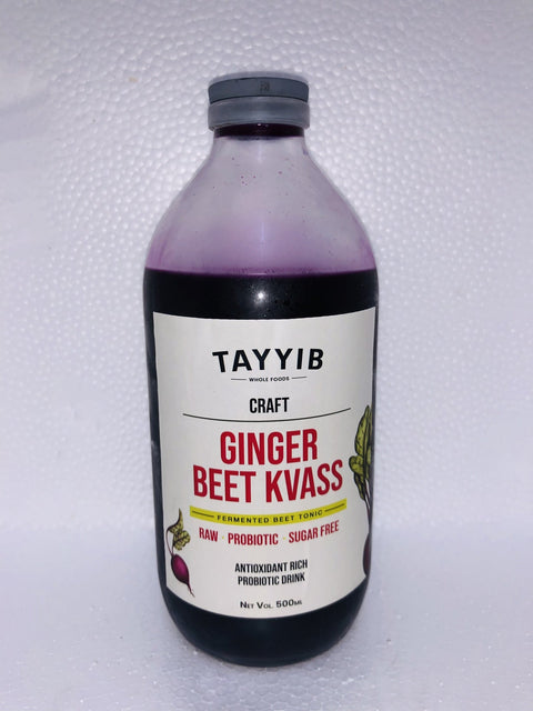 Ginger Beet Kvass 500ml - Tayyib Store - Tayyib Foods - Lahore