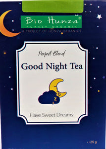 Good Night Tea 25g - TAYYIB - Bio Hunza - Lahore