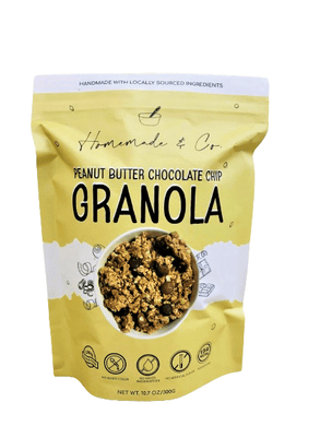 HMC Granola (Peanut Butter Chocolate Chip) 300g - TAYYIB - Homemade & Co. - Lahore