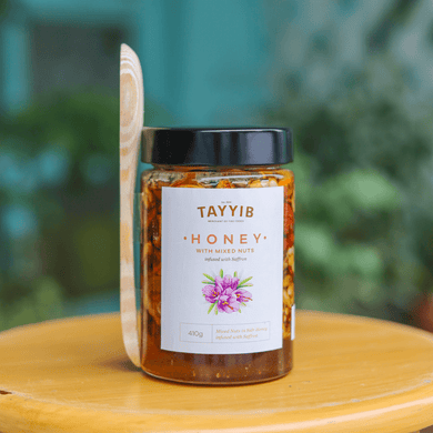 Honey with Mixed Nuts 410g - TAYYIB - Tayyib Foods - Lahore