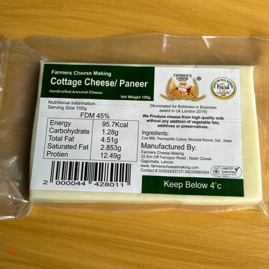 Farmers Cheese/Paneer (Cottage)