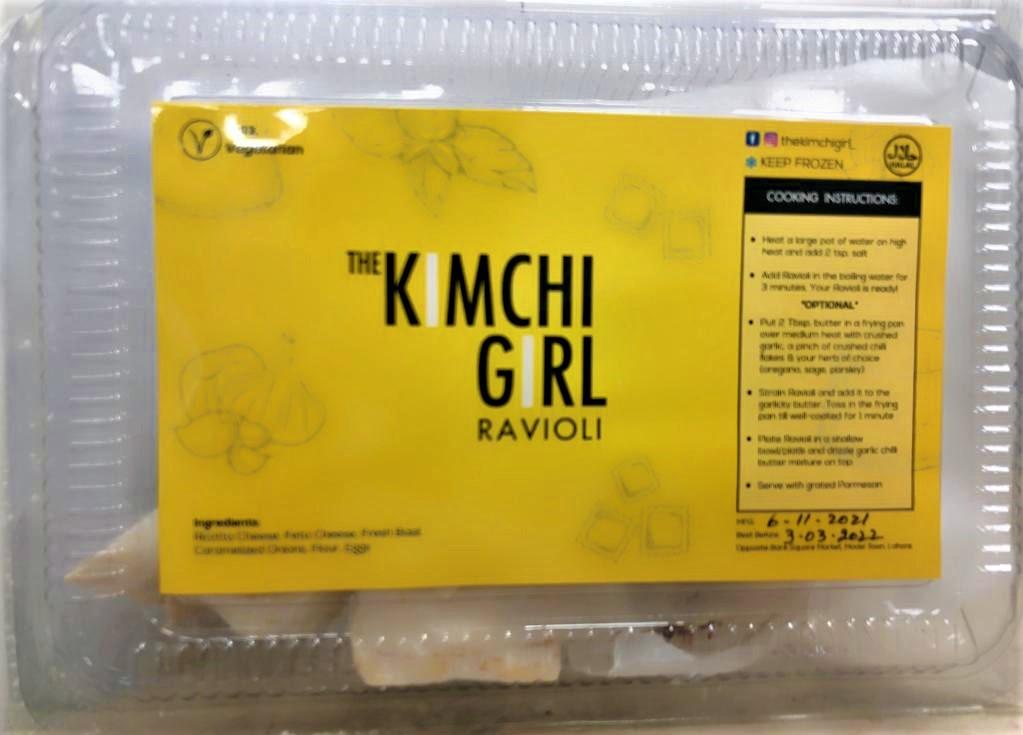 Kimchi Girl Ravioli - TAYYIB - The Kimchi Girl - Lahore