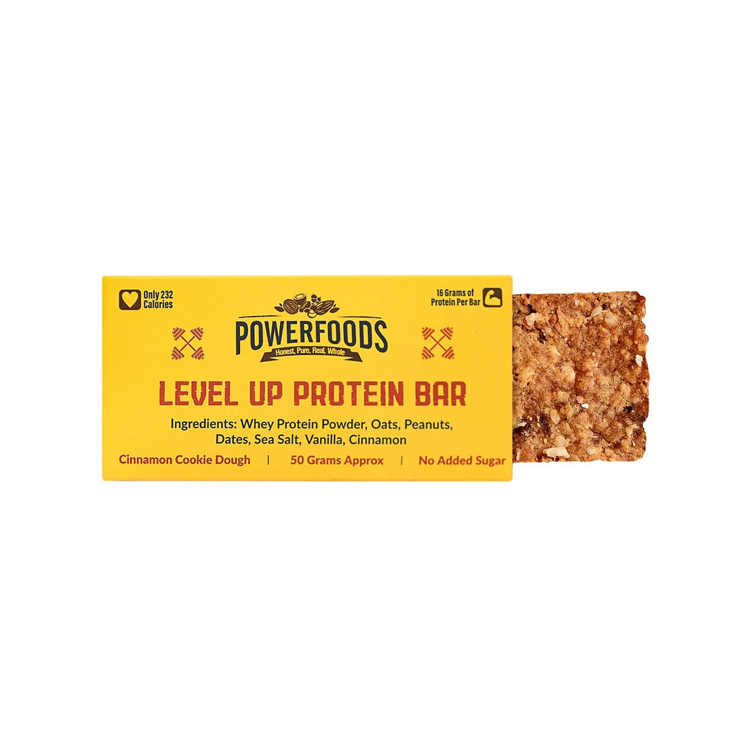 Level Up Protein Bar 50g - TAYYIB - Power Foods - Lahore