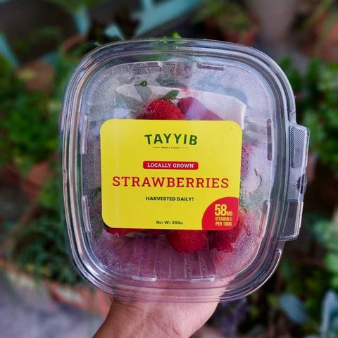 Local Strawberries 350g - Tayyib Store - Tayyib Foods - Lahore