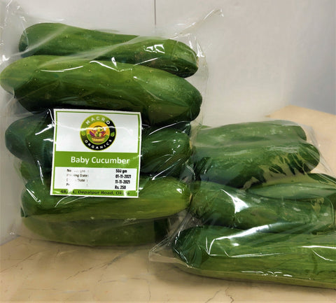 Macro Baby Cucumber 500g - TAYYIB - Macro Organics - Lahore