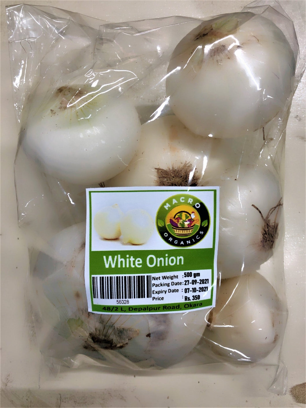 Macro Organic White Onion 500g - TAYYIB - Macro Organics - Lahore